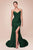 Cinderella Divine CD791 - Strapless Stretch Satin Prom Dress Prom Dresses 2 / Hunter Green