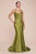 Cinderella Divine CD796 - Sweetheart Sleeveless Prom Gown Prom Dresses 2 / Greenery