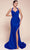 Cinderella Divine CD796 - Sweetheart Sleeveless Prom Gown Prom Dresses 2 / Royal