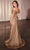 Cinderella Divine CD798 - Lace Applique Sleeveless Prom Gown Prom Dresses