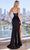 Cinderella Divine CD831 - Spaghetti Strap Adorned with Beads Prom Dress Prom Dresses