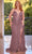 Cinderella Divine CD840 - Evening Dress with Sequined Lace Appliques Prom Dresses