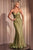 Cinderella Divine CD846 - Sweetheart Neckline Sleeveless Evening Prom Dress Prom Dresses 2 / Greenery