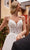 Cinderella Divine CD854W - Sleeveless Bridal Dress with Lace Applique Bridal Dresses