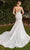 Cinderella Divine CD856W - Mermaid Bridal Dress with Sleeveless Silhouette Bridal Dresses