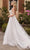 Cinderella Divine CD857W - A-Line Bridal Dress with Sleeveless Design Bridal Dresses