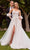 Cinderella Divine CD859W - Tulle A-line Strapless Wedding Gown Bridal Dresses