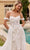 Cinderella Divine CD861W - Strapless Bridal Gown with Lace Applique Embellishments Bridal Dresses