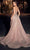 Cinderella Divine CD863 - Sheath Gown with Beaded Corset Bodice Evening Dresses