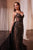 Cinderella Divine CD863 - Sheath Gown with Beaded Corset Bodice Evening Dresses