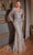 Cinderella Divine CD864 - Sheath Gown with Crystal Embellishments Evening Dresses 2 / Silver