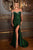 Cinderella Divine CD867 - Off-Shoulder Sheath Dress with Embellishments Evening Dresses