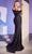 Cinderella Divine CD881 - Draped Sash Evening Gown Evening Dresses