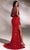 Cinderella Divine CD883 - Cutout Halter-Neck Evening Dress Prom Dresses