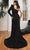 Cinderella Divine CD885 - Asymmetrical Sequins Evening Gown Prom Dresses