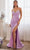 Cinderella Divine CD888 - Sweetheart High Slit Prom Dress Evening Dresses 2 / Lavender