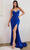 Cinderella Divine CD888 - Sweetheart High Slit Prom Dress Evening Dresses 2 / Royal