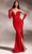 Cinderella Divine CD889 - Sweetheart Prom Dress with Slit Evening Dresses 2 / Red