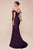 Cinderella Divine - CD943 Off-Shoulder High-Slit Modest Prom Dress Bridesmaid Dresses