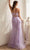 Cinderella Divine CD995 - Appliqued Scoop Neck Trumpet Gown Evening Dresses