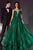 Cinderella Divine CD996 - Deep Sweetheart A-Line Evening Gown Ball Gowns 2 / Emerald