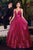 Cinderella Divine CD996 - Deep Sweetheart A-Line Evening Gown Ball Gowns