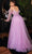 Cinderella Divine CD997 - Slit Detail Corset Evening Gown Evening Dresses