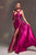 Cinderella Divine CDS415 - Plunging Neckline Side Draped Evening Gown Evening Dresses 4 / Magenta