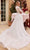 Cinderella Divine CDS433W - Bridal Gown with Long Sleeves and Lace Appliques Bridal Dresses