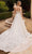 Cinderella Divine CDS435W - Bridal Gown with Sleeveless Glitter Bodice Bridal Dresses