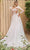 Cinderella Divine CDS436W - A-line Bridal Gown with 3D Embellishments Bridal Dresses