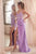 Cinderella Divine CDS439 - Mermaid Gown with Lace Adornments Prom Dresses 2 / Lavender