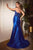 Cinderella Divine CDS439 - Mermaid Gown with Lace Adornments Prom Dresses