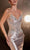 Cinderella Divine CDS450 - Lace Appliqued Prom Dress with Beaded Accents Prom Dresses