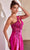 Cinderella Divine CDS454 - Asymmetrical Sequin Gown Evening Dresses