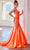 Cinderella Divine CDS470 - Evening Dress with Beaded Illusion Appliques Prom Dresses