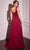 Cinderella Divine CDS503 - Cape Applique Evening Gown Mother of the Bride Dresses