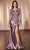 Cinderella Divine CDS505 - Illusion Bateau Sheath Evening Gown Evening Dresses