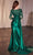 Cinderella Divine CDS506 - Mermaid Long Sleeve Evening Gown Evening Dresses