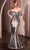 Cinderella Divine CDS507 - Satin Shawl Evening Gown Mother of the Bride Dresses 2 / Dark Silver