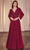 Cinderella Divine CDS508 - Applique Split Sleeve Gown Mother of the Bride Dresses