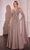 Cinderella Divine CDS509 - A-Line Chiffon Evening Gown Mother of the Bride Dresses 2 / Mocha