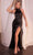 Cinderella Divine CH031 - Halter Satin Formal Gowns Formal Gowns XXS / Black