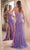 Cinderella Divine CH061 - Sequin Embellished Plunging V-Neck Prom Dress Prom Dresses