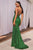 Cinderella Divine CH066 - Sleeveless Sequin Embellished Prom Gown Prom Dresses