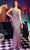 Cinderella Divine CH118 - Sequin Gown with High Slit Prom Dresses XXS / Metallic Pink