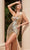 Cinderella Divine CK937 - One-Shoulder Gown Adorned with Sequins Evening Dresses