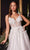 Cinderella Divine CM321W - Sleeveless Bridal Gown with Floral Details Bridal Dresses