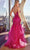 Cinderella Divine CM353 - V-Neck Sequin Embellished Prom Gown Evening Dresses