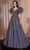 Cinderella Divine CM359 - Ruffled Sleeve Embroidered Ballgown Ball Gowns